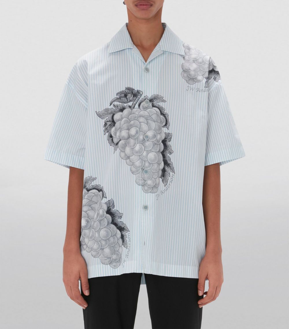 Cotton Grape Print Shirt