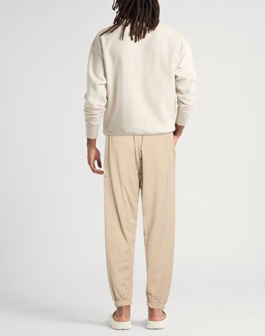 Man Pants Beige Size M Cotton