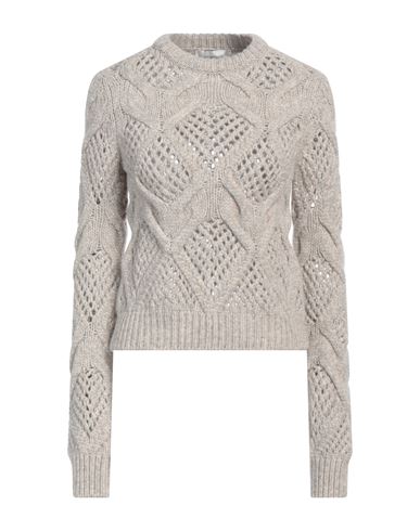 Woman Sweater Light grey Size S Wool, Polyamide