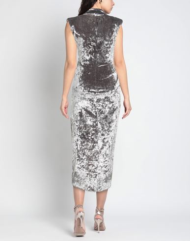 Woman Maxi dress Lead Size 6 Polyester, Elastane
