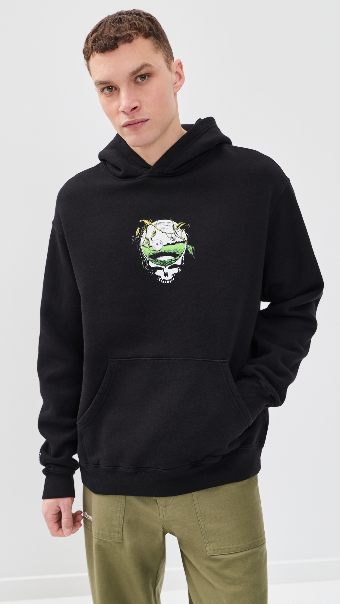 Malbon x Grateful Dead Fesque Hoodie Black