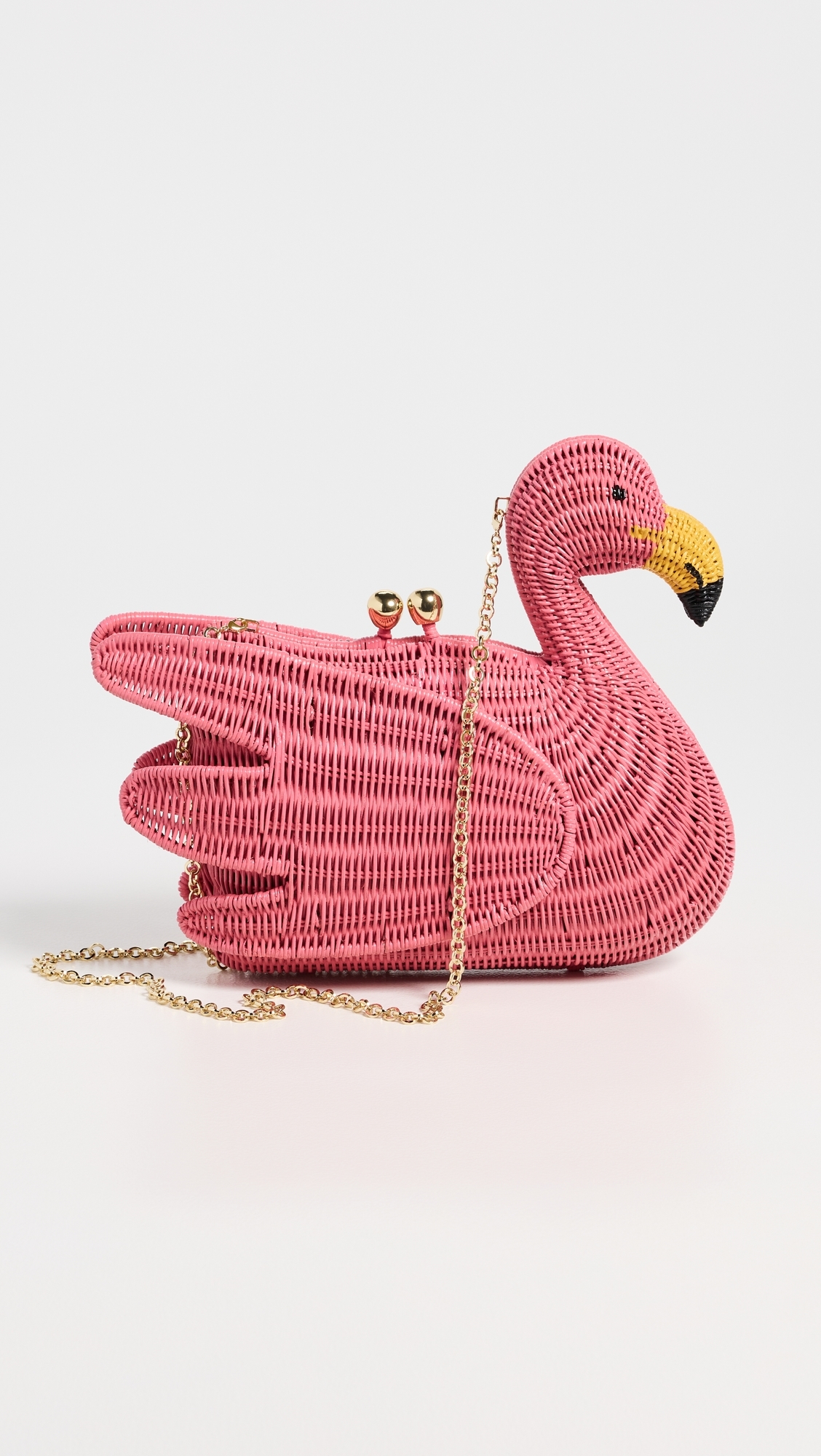 Dante Flamingo Clutch Pink One Size