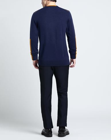 Man Sweater Navy Size 36 Cotton, Cashmere