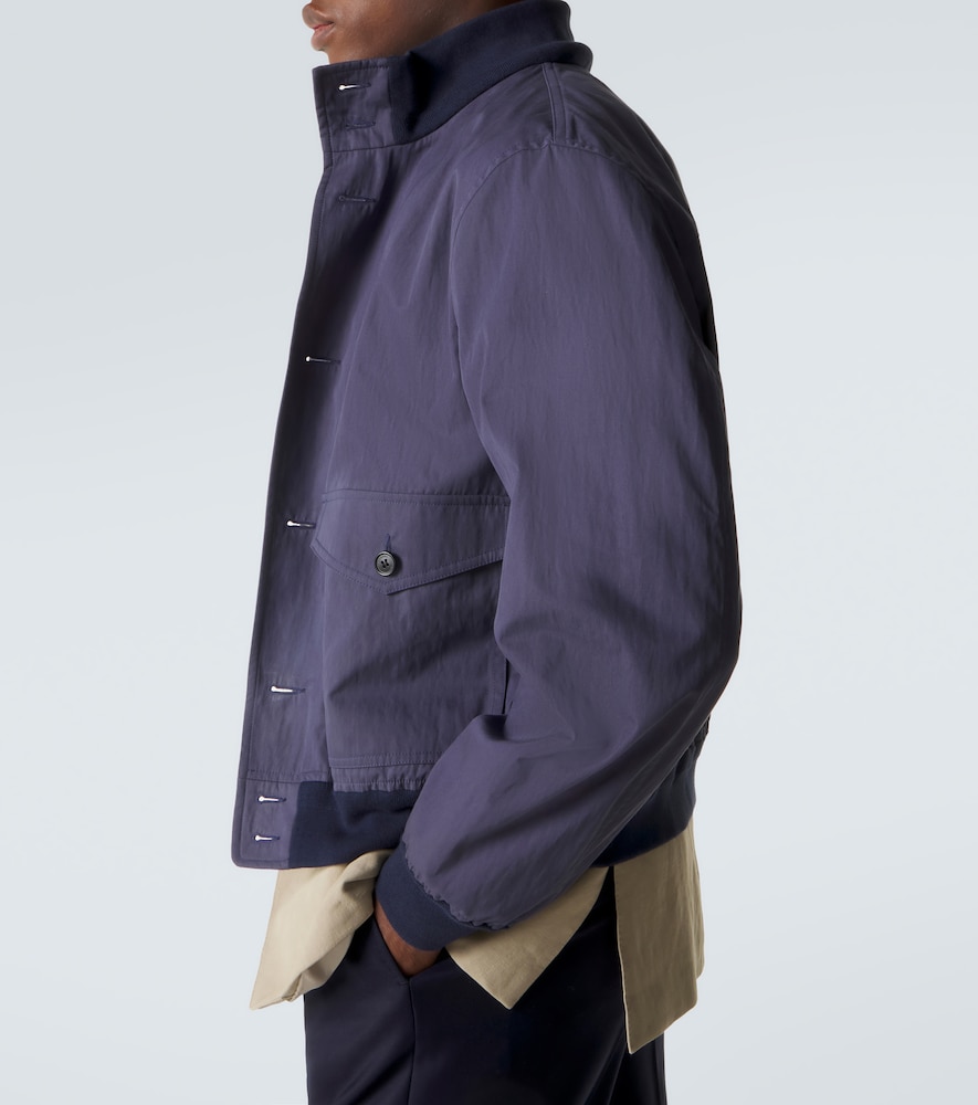 Cotton-blend jacket