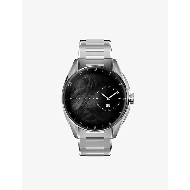 Mens SBR8010.BA0617 Connected Stainless-steel Fitness Watch