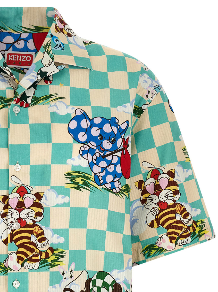 Check-print Shirt