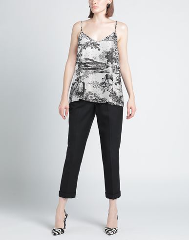 Woman Top White Size 10 Polyester