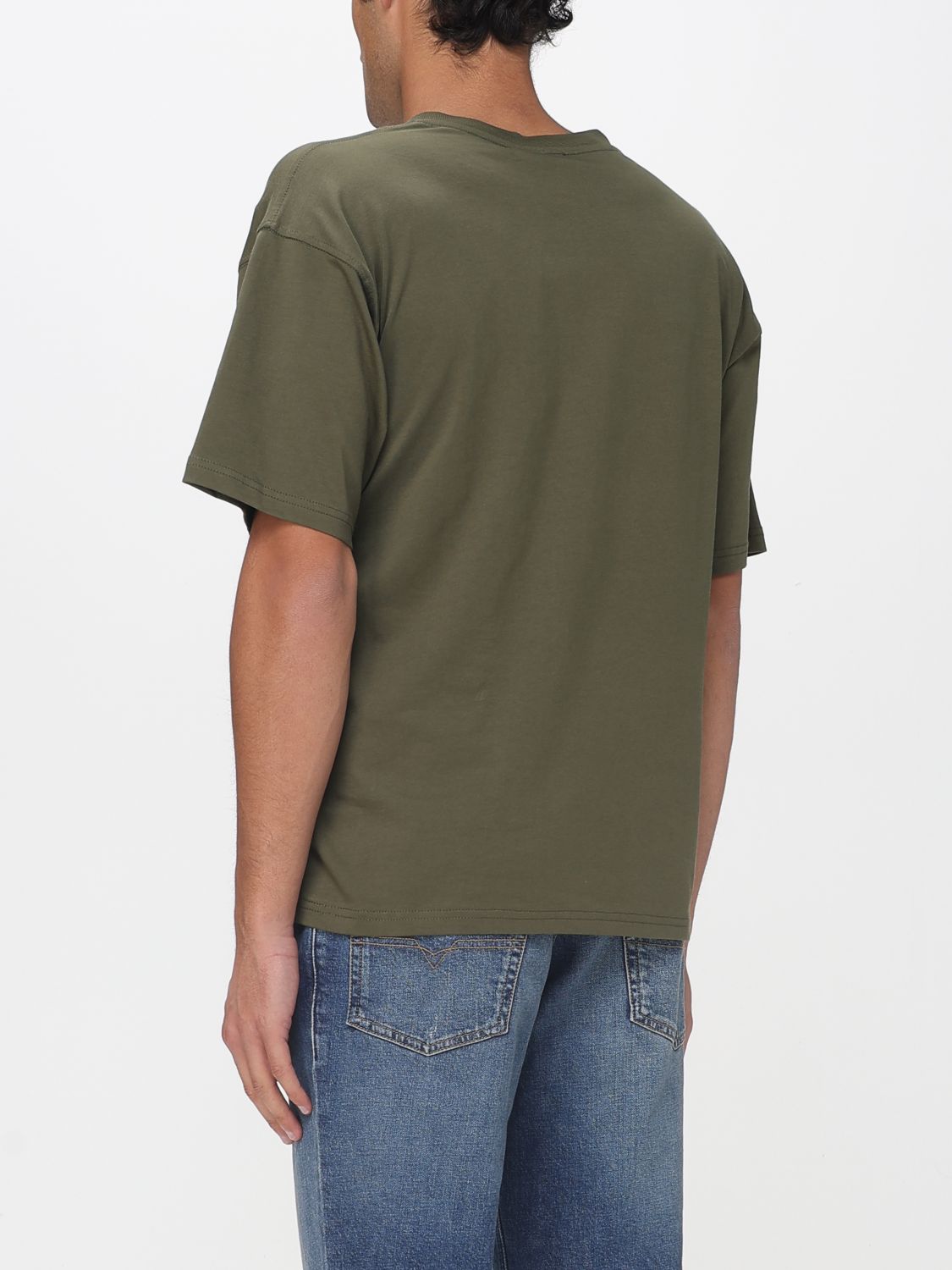 T-Boxt-Bleach logo-print T-shirt - Black