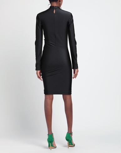 Woman Mini dress Black Size 4 Polyamide, Elastane