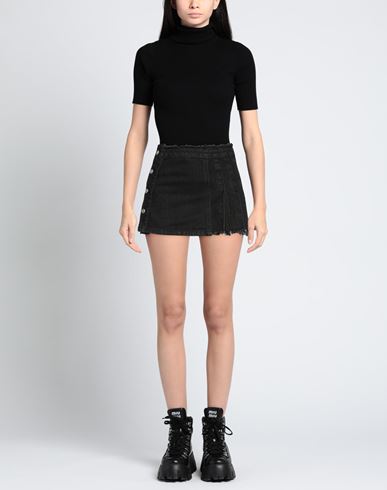 Andersson Bell Woman Denim skirt Black Size 28 Cotton