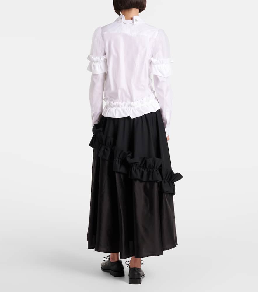 Sheer tulle top