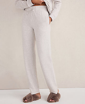 Ann Taylor Haven Well Within Fleece Straight Leg Pants