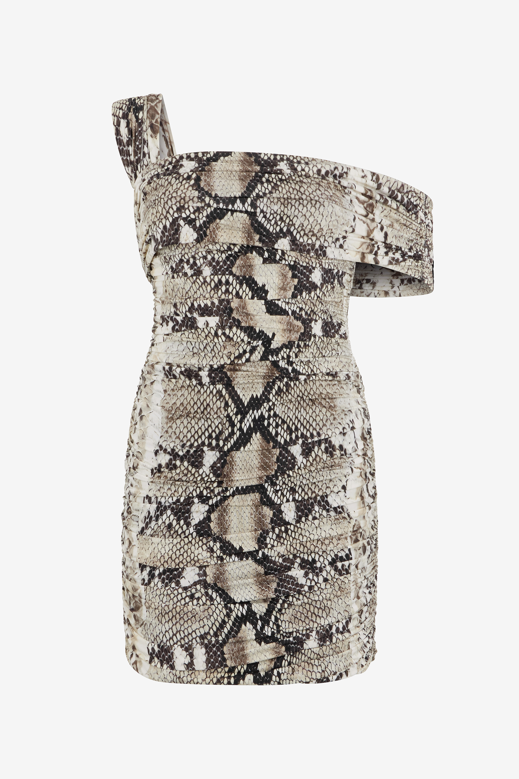 Mini Dress With Python Print