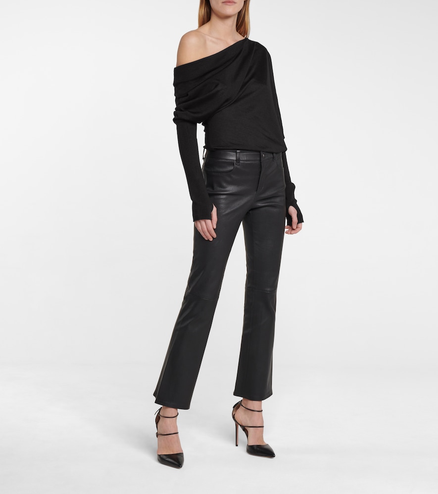 Cashmere and silk sweater