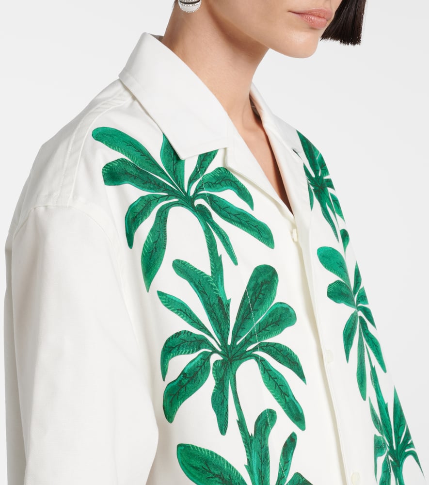 Jacquemus Jean printed cotton shirt