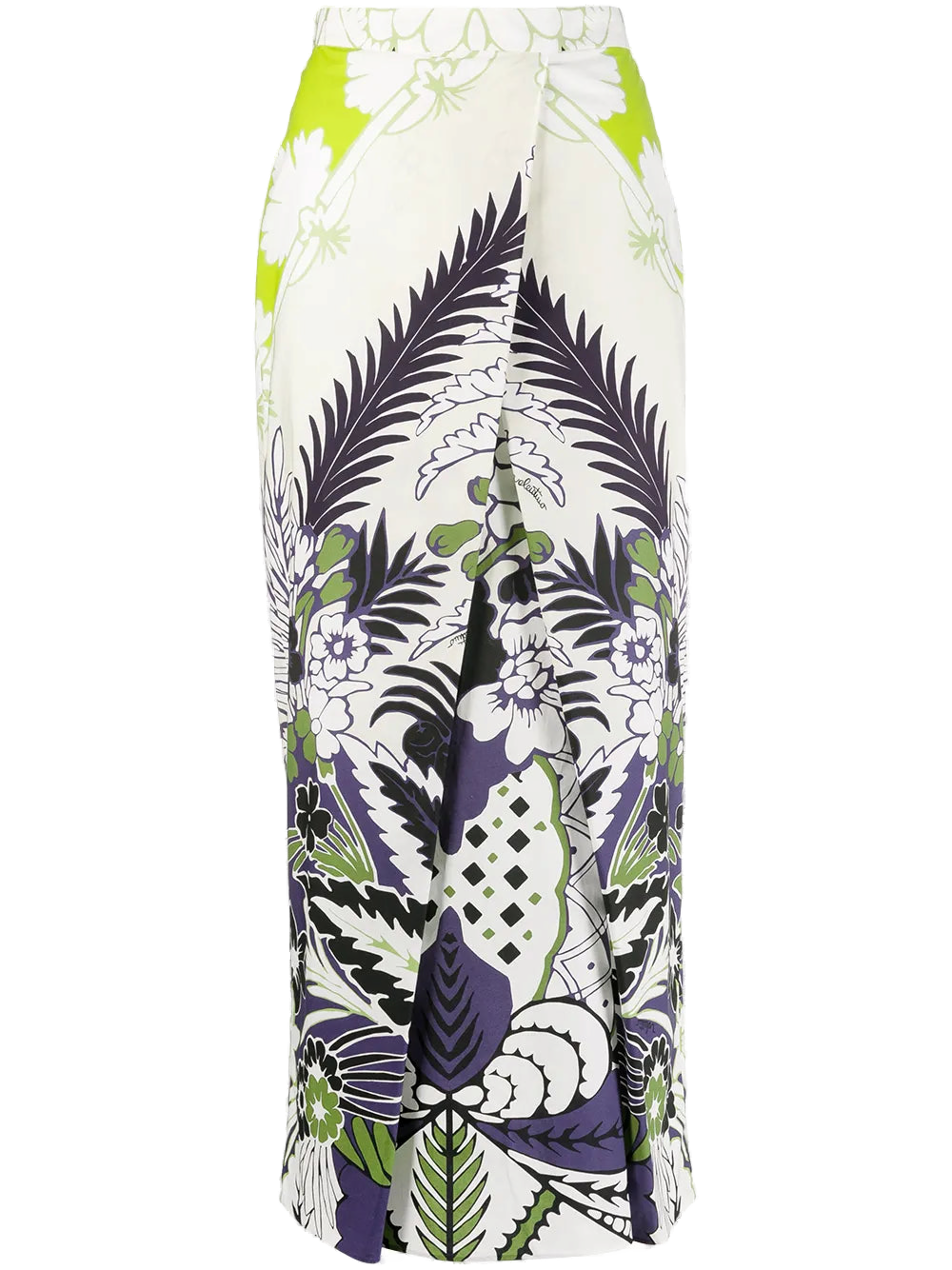 Garavani World Arazzo Skirt — White