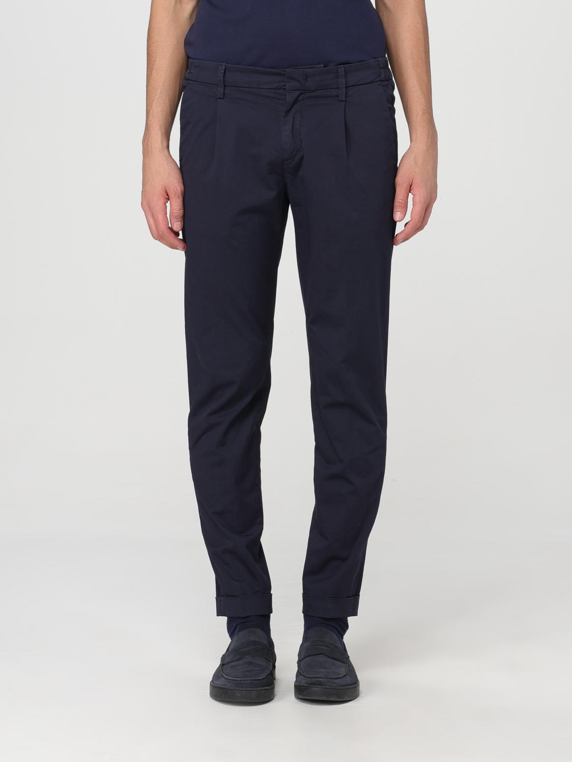 Pants Men color Blue