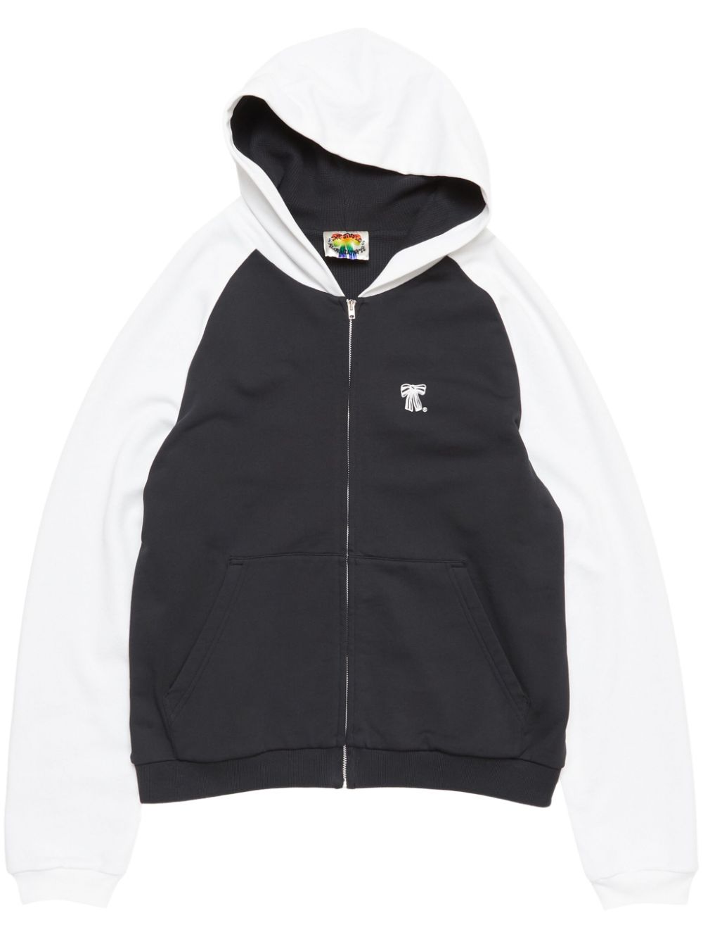 Zip-up hoodie - Black