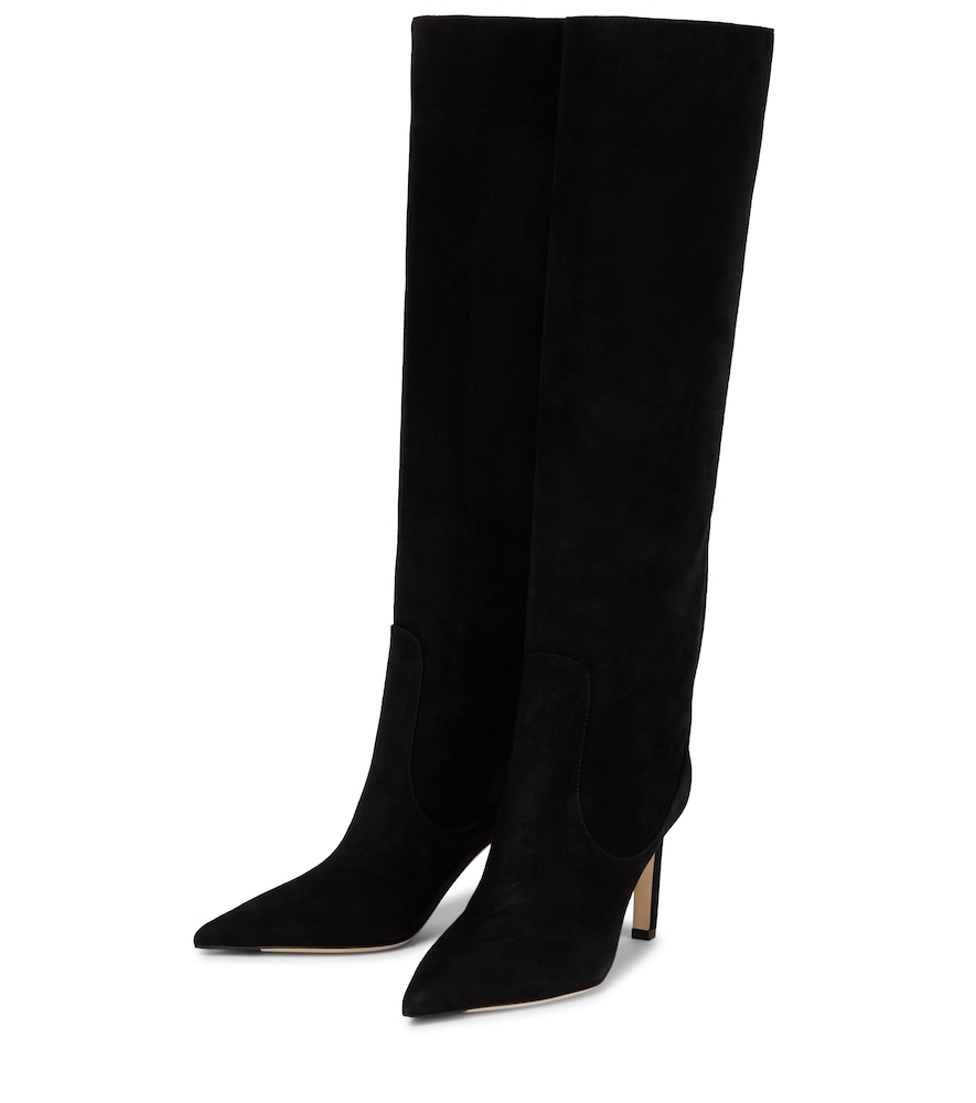 Mavis 85 suede knee-high boots