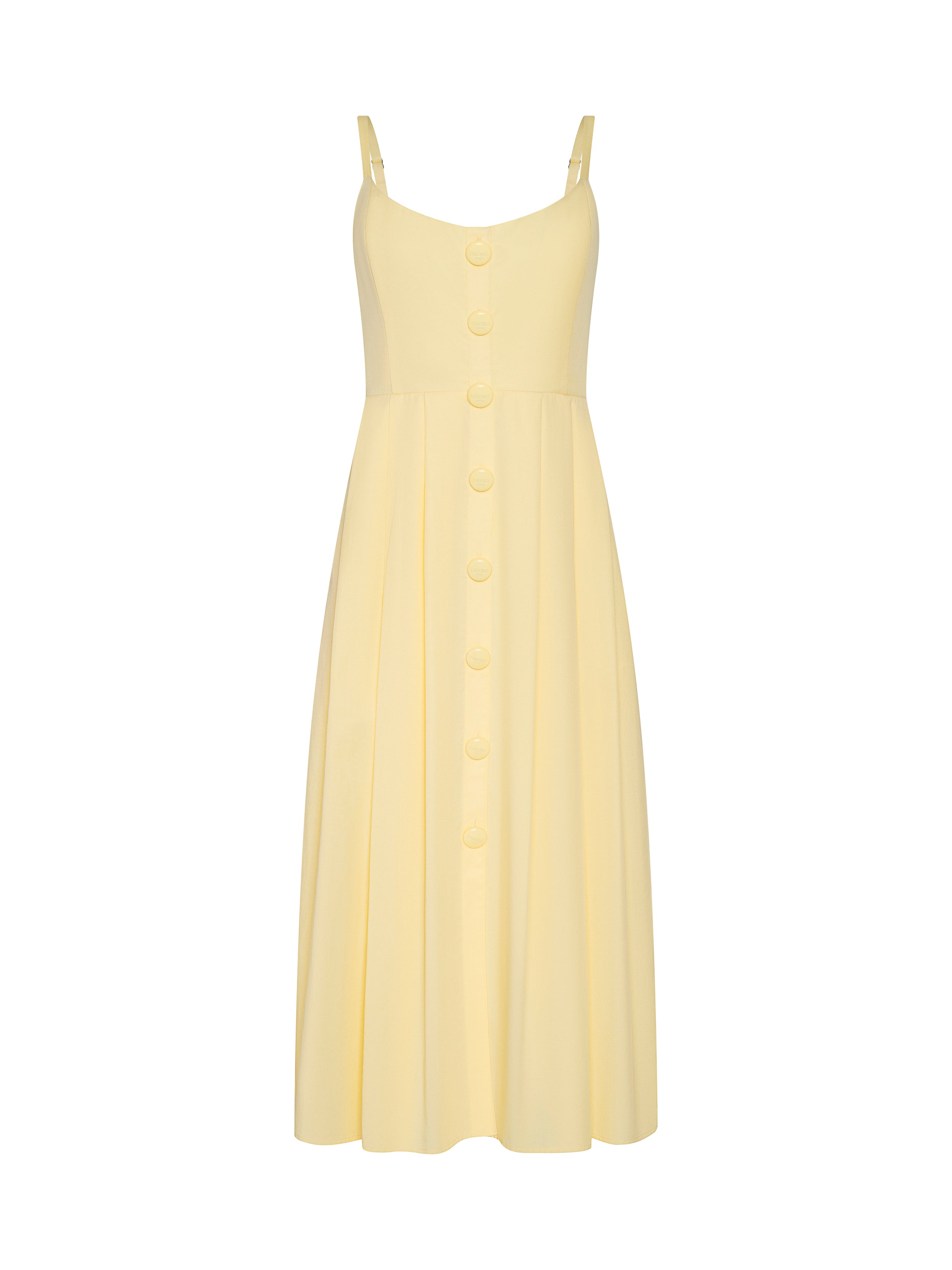 Reanne Midi Dress In Lemon Sorbet