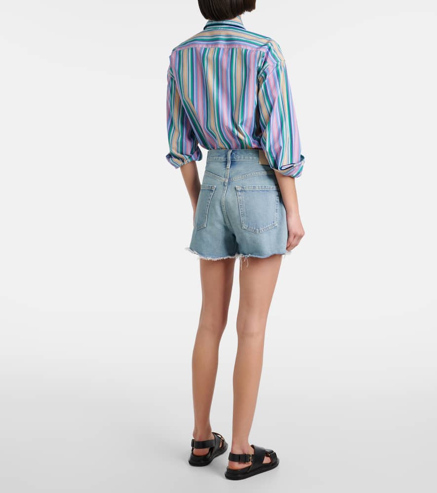 Marlow Vintage mid-rise denim shorts