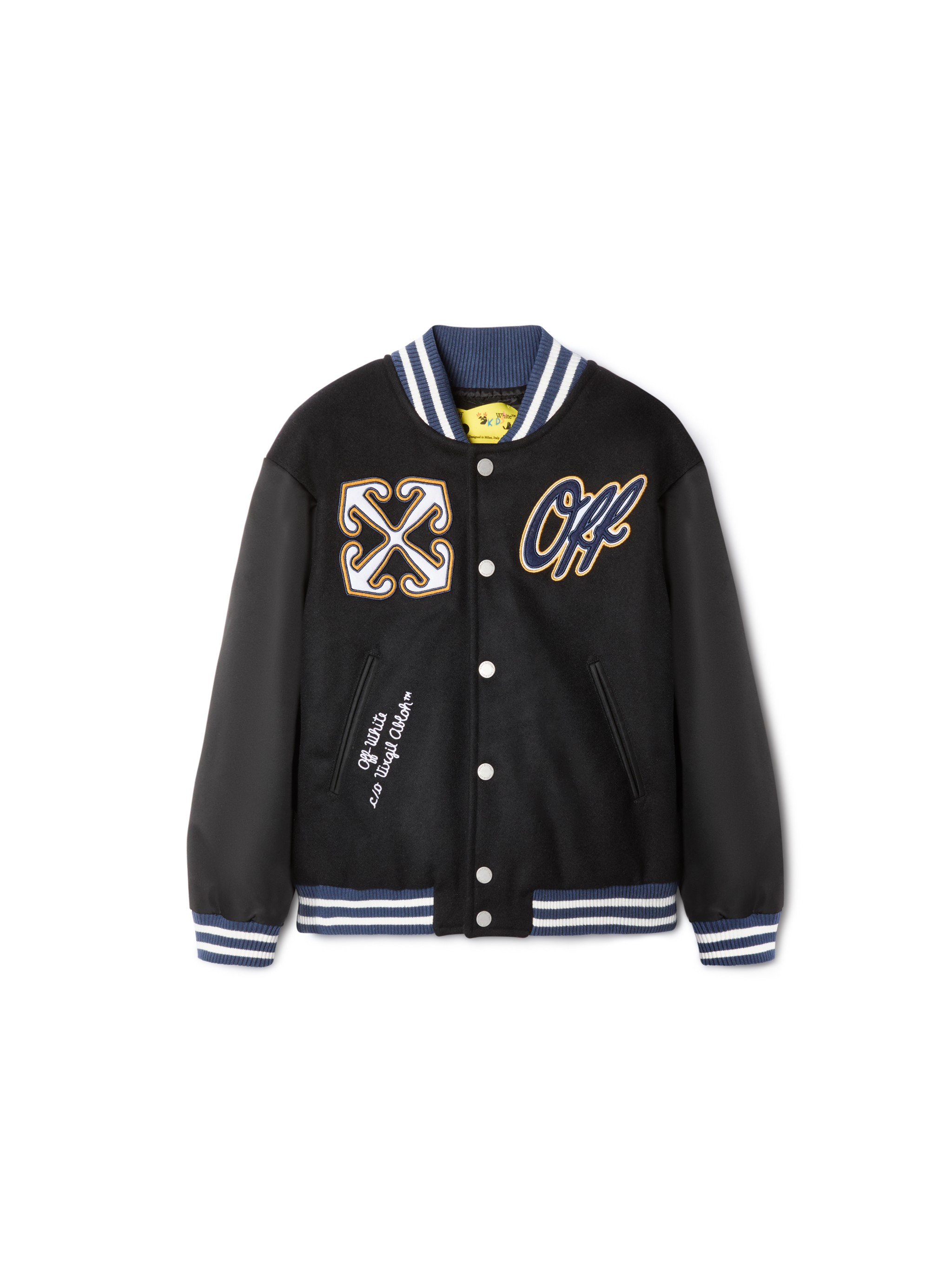Ow Patch Varsity Jacket