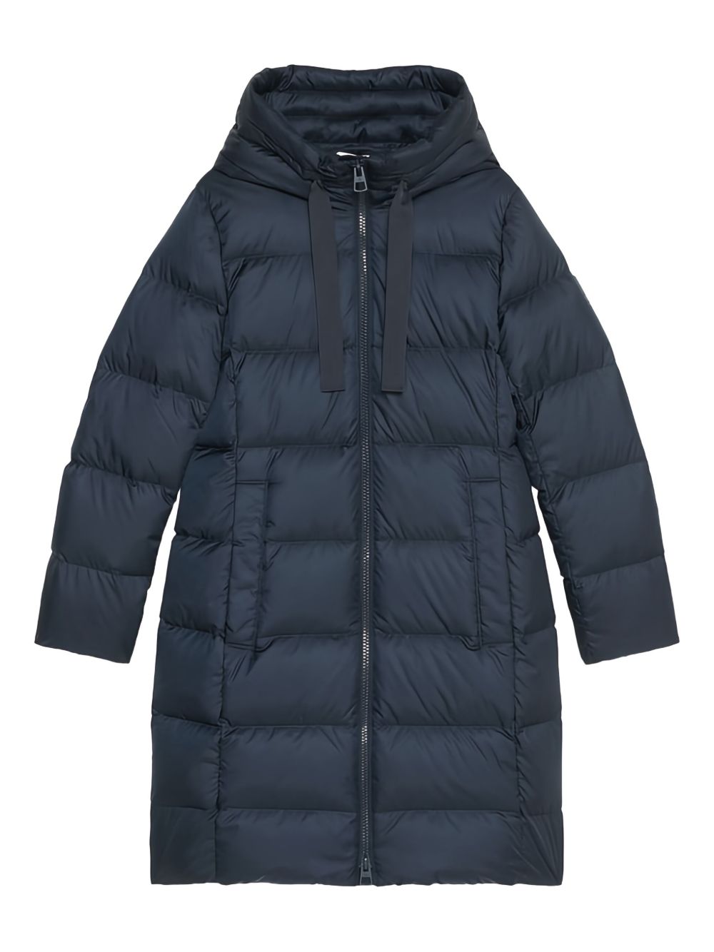 Puffy hooded parka - Blue