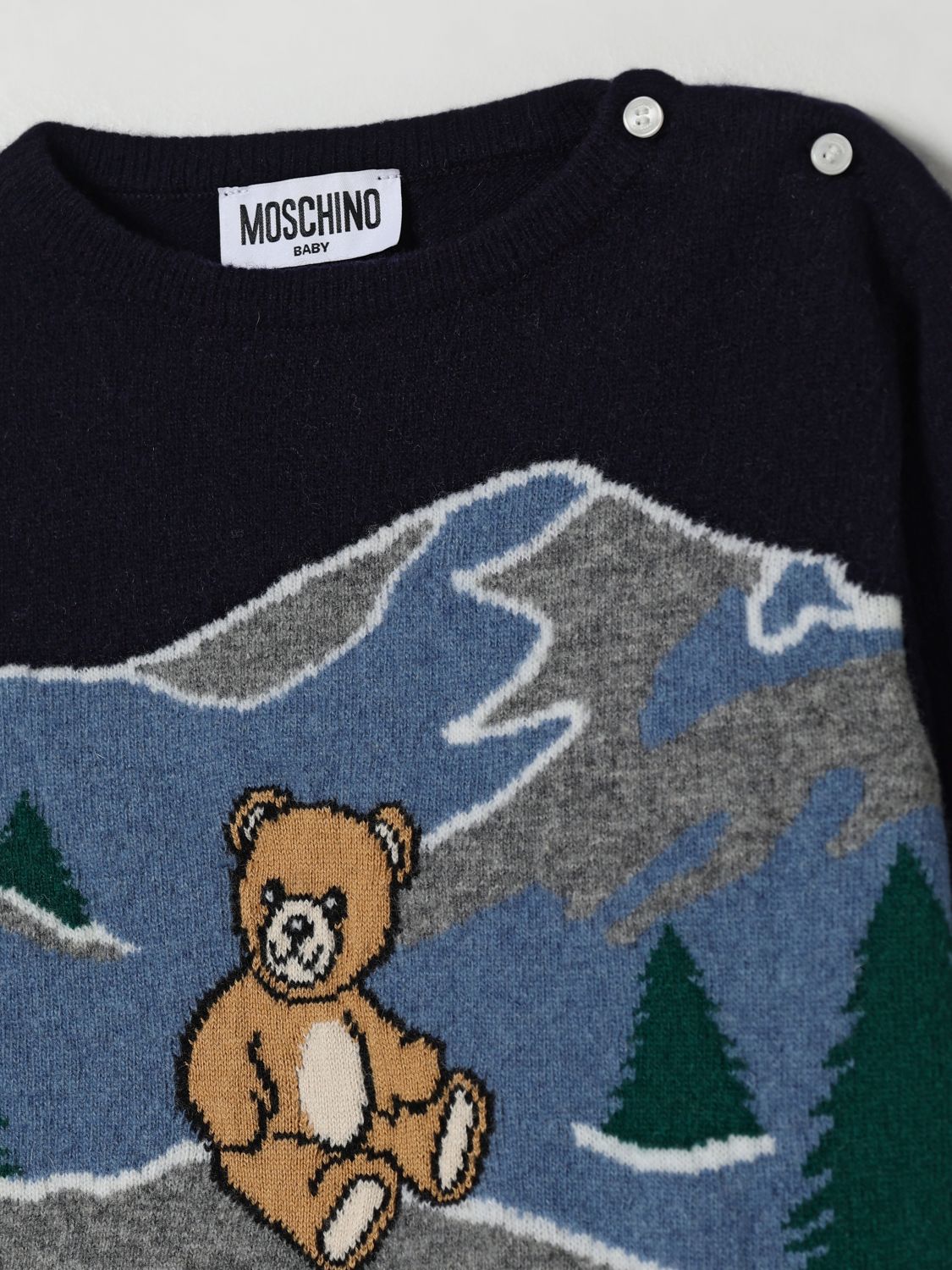 Sweater Kids color Blue
