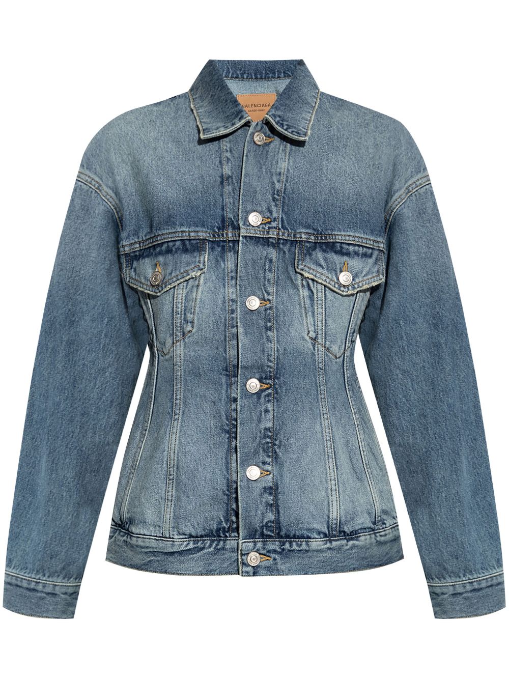 Hourglass denim jacket - Blue