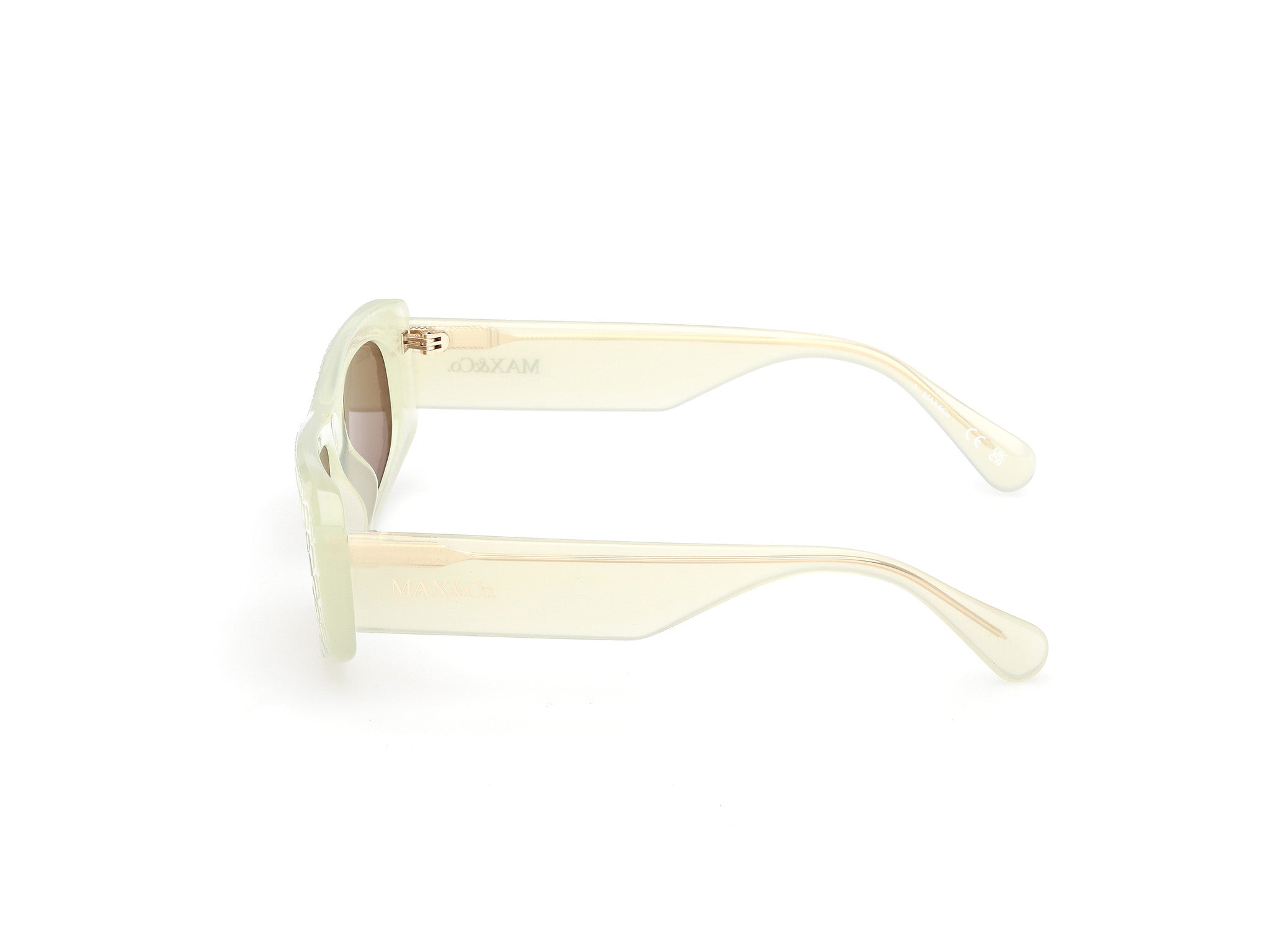 MAX&Co Mujer MAX&Co MO0142 39J Gafas de sol Inyectado Amarillo roviex Cuadrada Norma