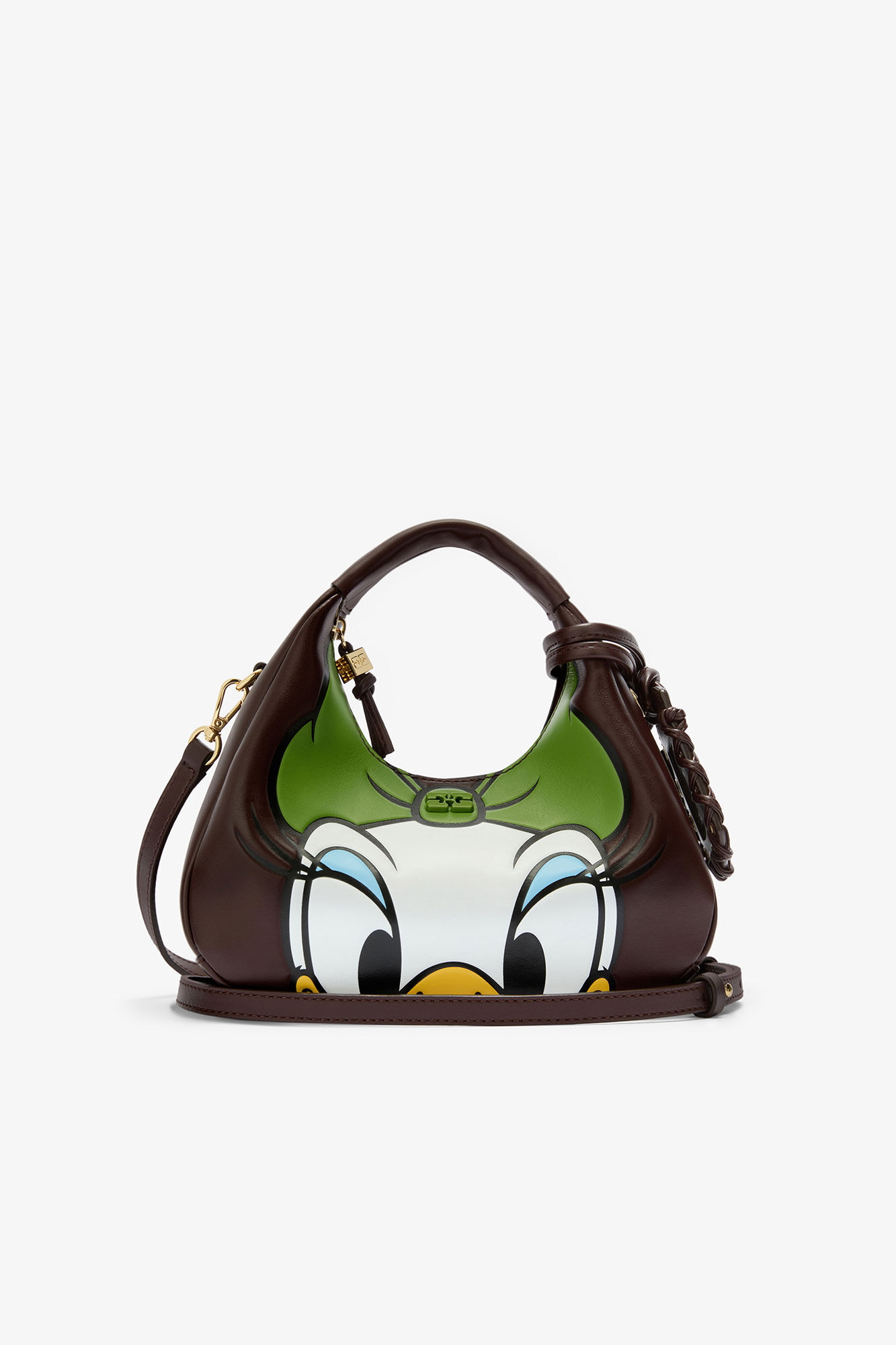 X Disney Daisy Duck Mini Hobo Bag in Brown