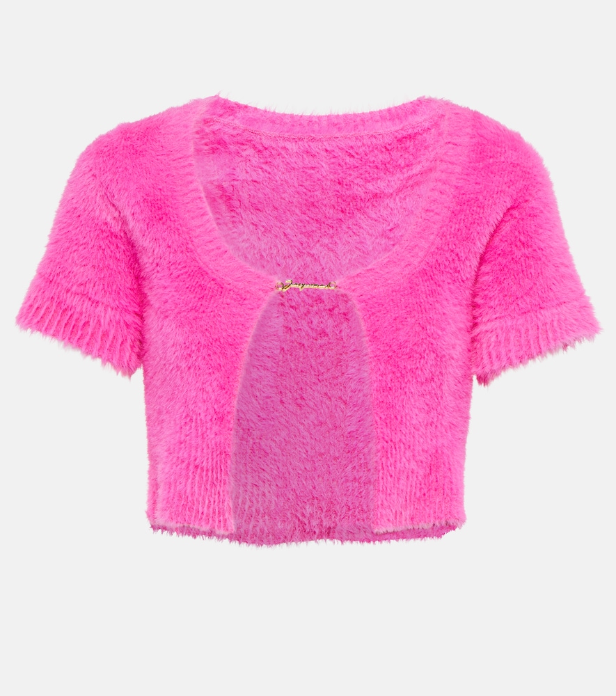 La Maille Neve cropped cardigan
