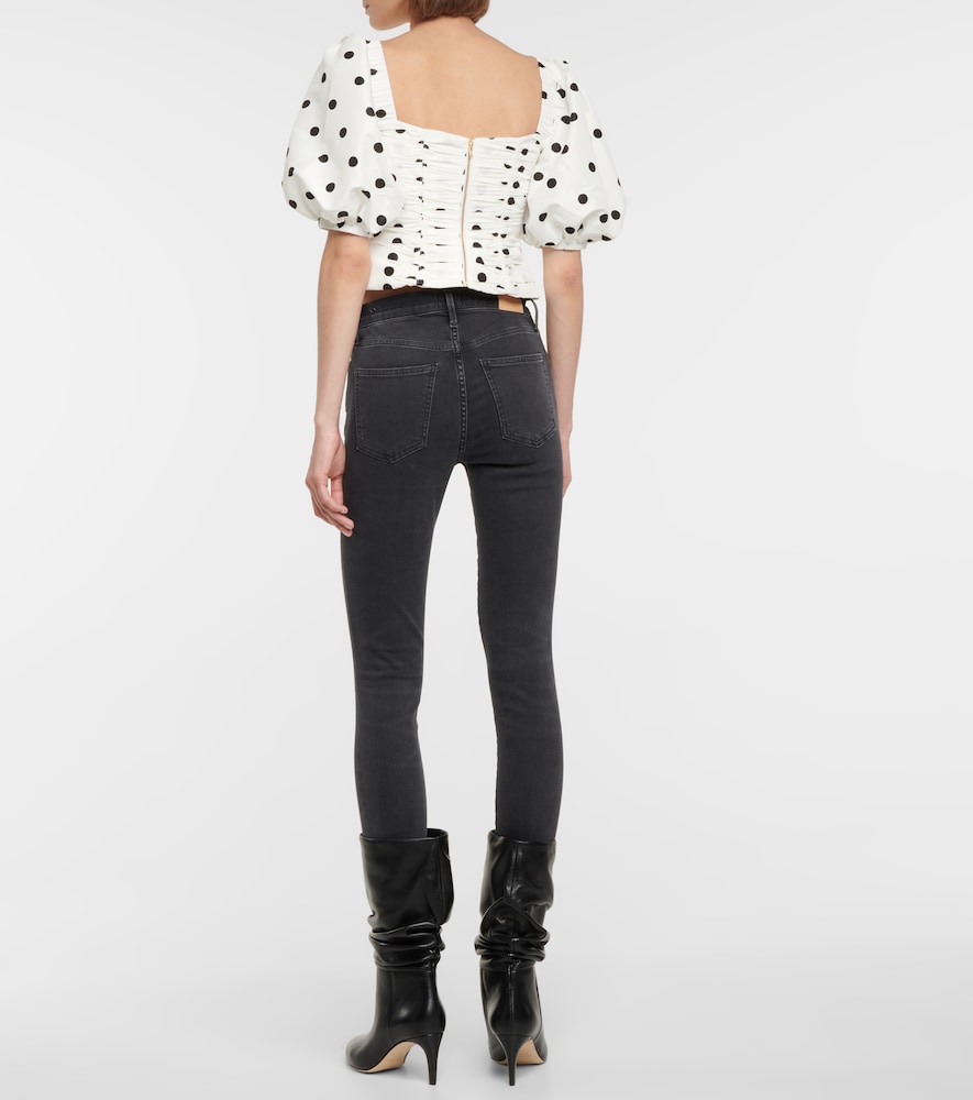 Rocket mid-rise skinny jeans
