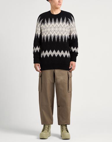 Man Sweater Black Size 40 Cashmere, Silk, Polyester