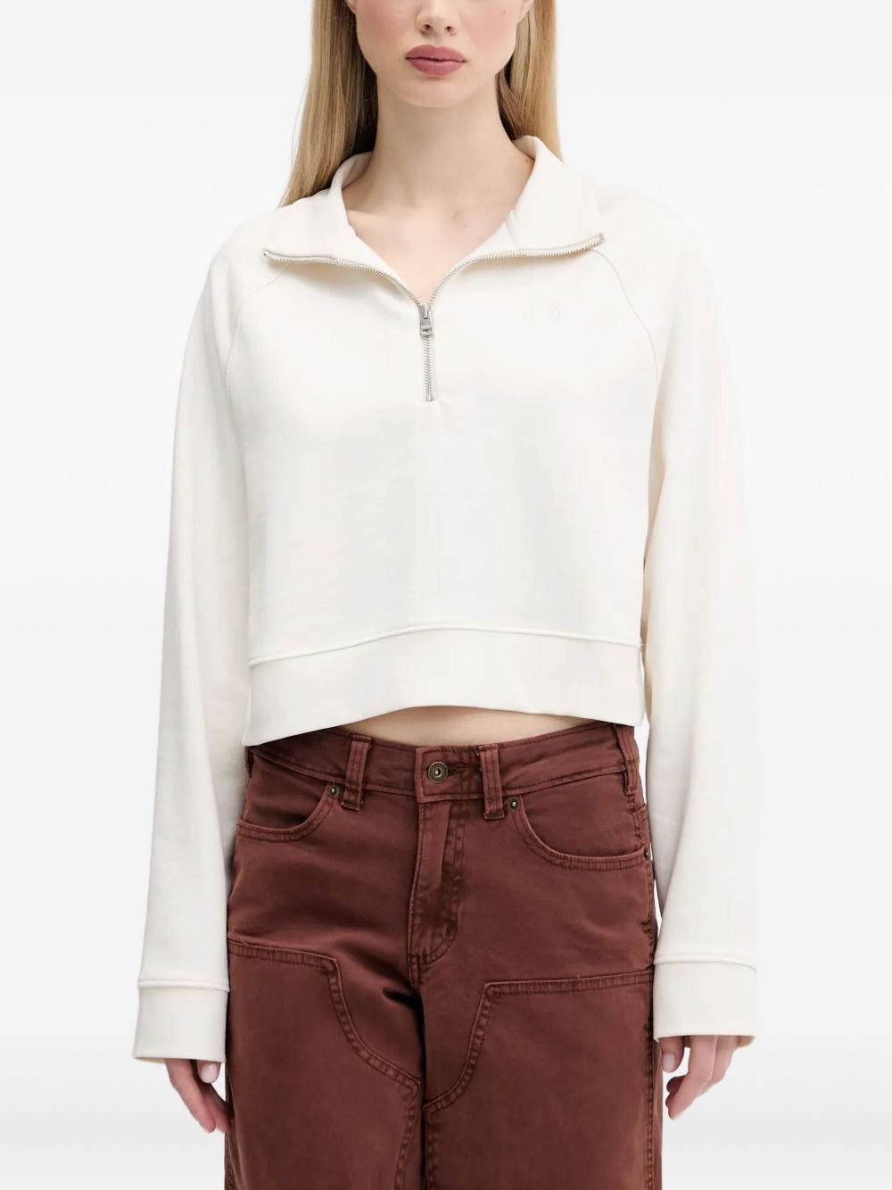 Jersey sweatshirt - White