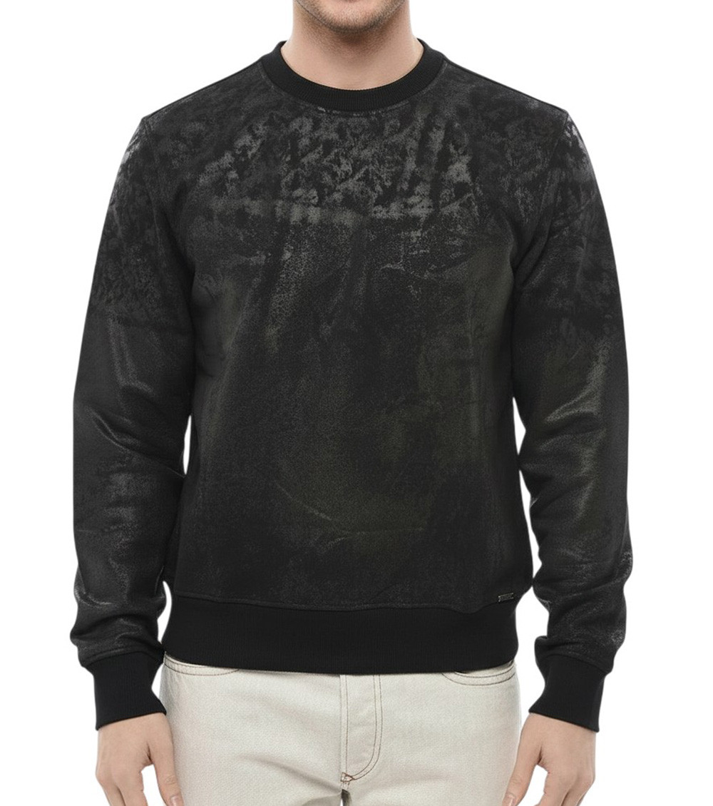 Black Crew Neck Sweatshirt