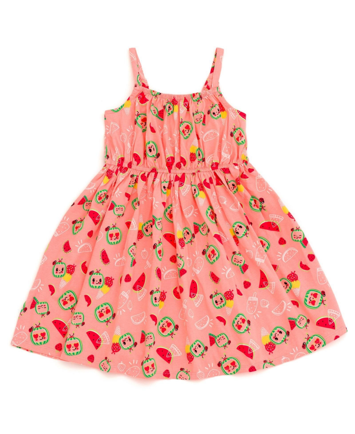 Baby Girls ( 12 to 24 M ) Sleeveless Jersey Dress - Watermelon pink