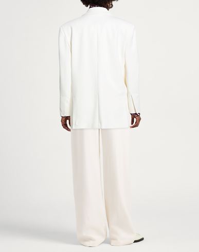 Woman Blazer Ivory Size 8 Viscose, Elastane