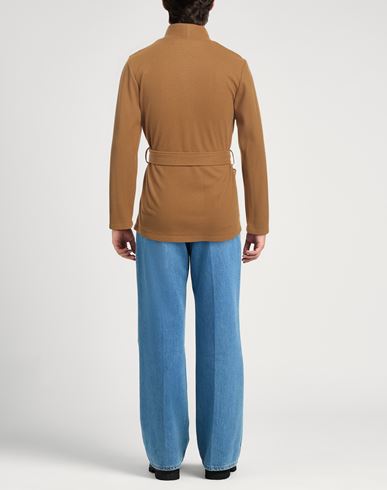 Daniele Alessandrini Man Jacket Camel Size 38 Polyester, Acrylic, Viscose