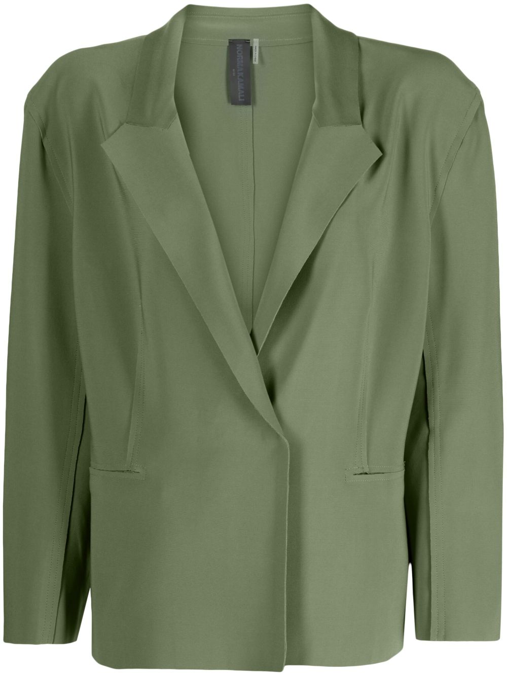 Single-breasted blazer - Green