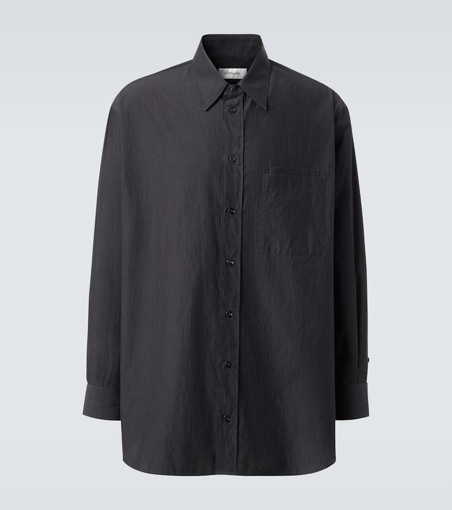 Cotton crêpe shirt
