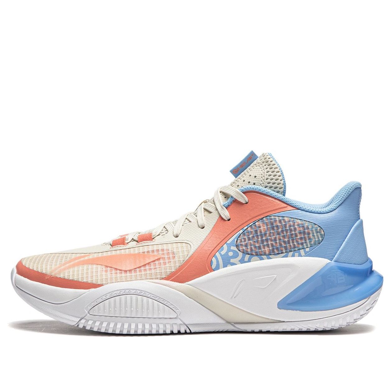 BadFive Storm 8 Low 'White Orange Blue'