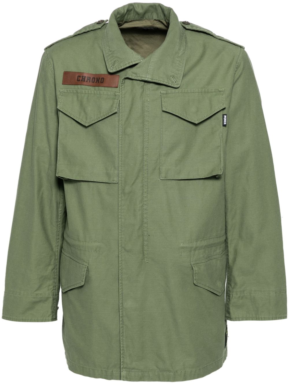Cotton military jacket - Green