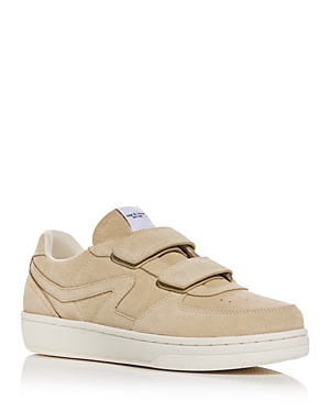 Women's Retro Court Suede Strap Low Top Sneakers