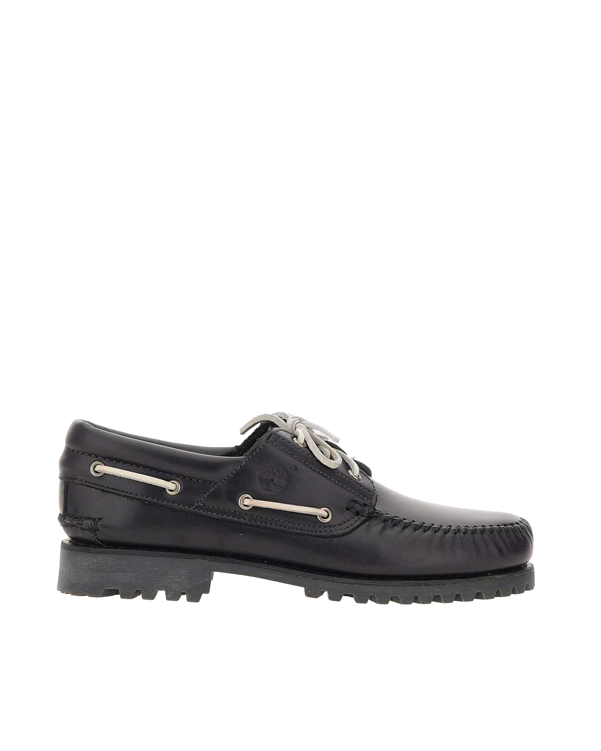 Lake Boat Shoe — Black