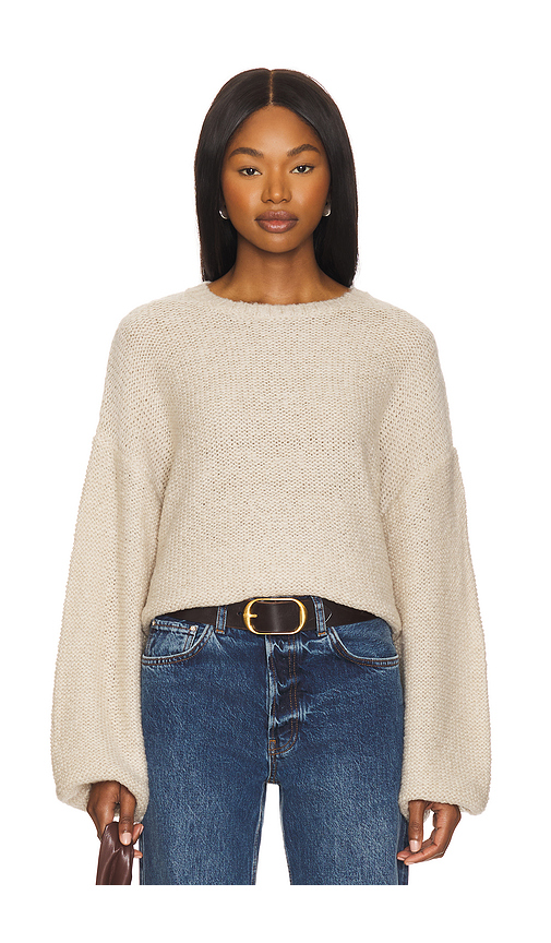 House of Harlow 1960 x REVOLVE Cornea Crewneck in Beige. S. Also in