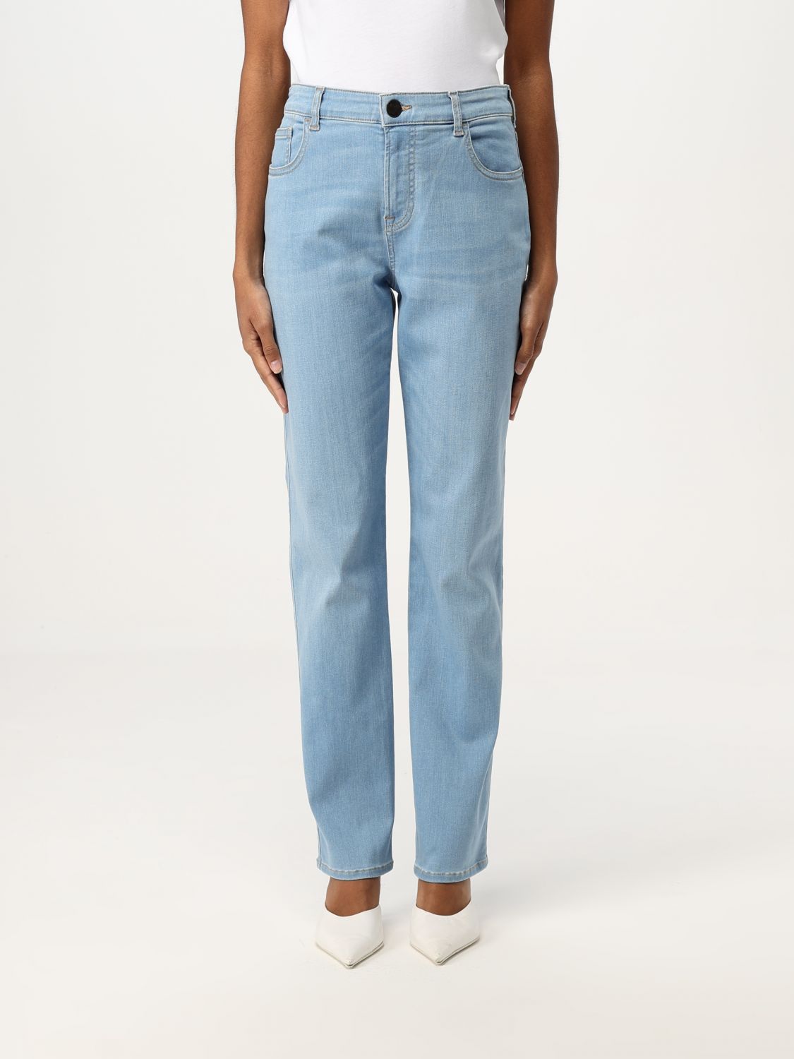 Jeans EMPORIO ARMANI Woman color Blue