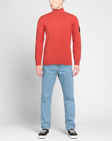 Man Turtleneck Tomato red