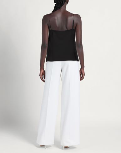 Woman Top Black Size 14 Polyester, Elastane
