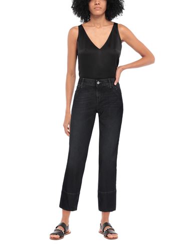 Jacob Cohёn Woman Jeans Black Size 27 Cotton, Elastane